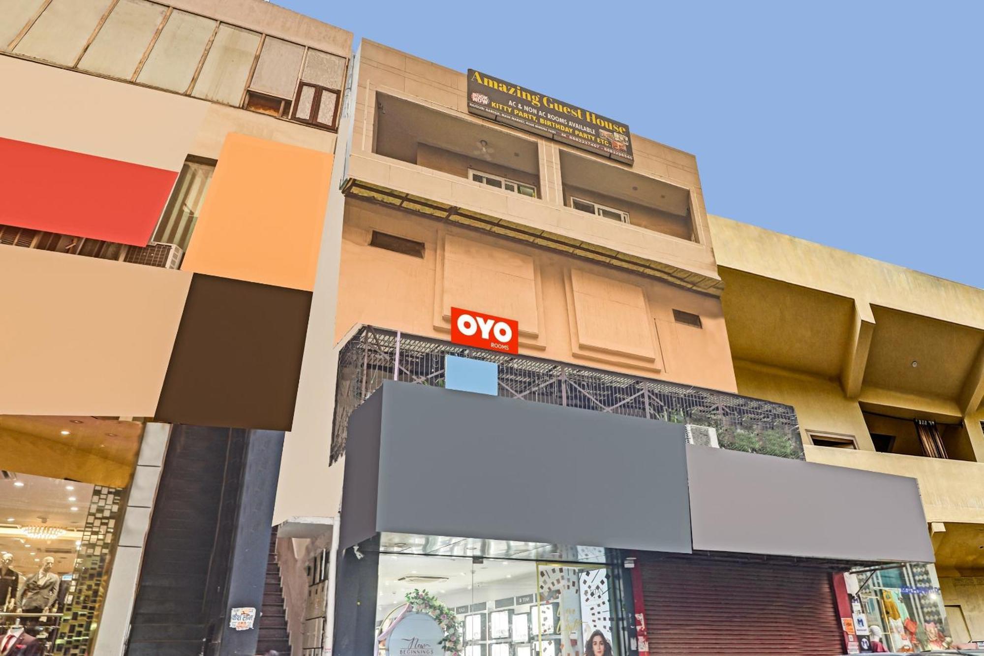 Hotel O Amazing Guest House New Delhi Extérieur photo